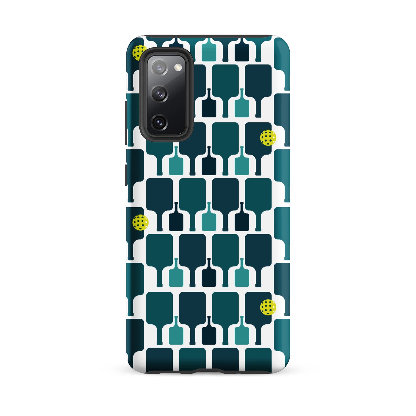 Pickleball Paddle grid graphic on Tough case for Samsung®
