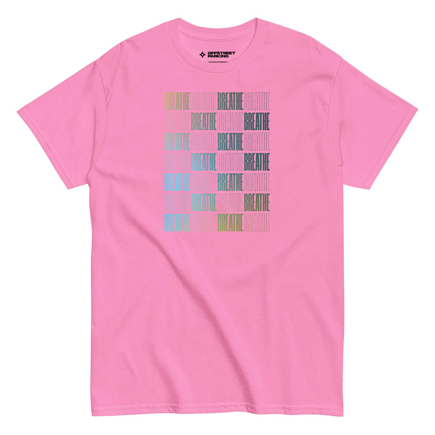 Breathe type on unisex classic tee