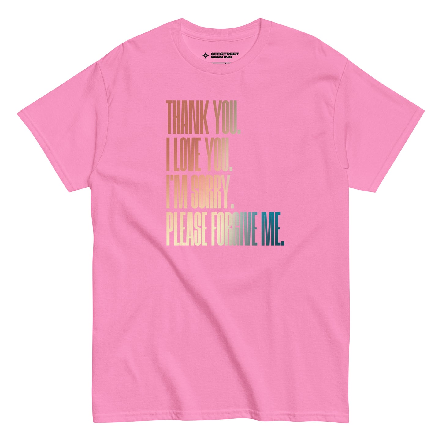 Ho'oponopono type on unisex classic tee