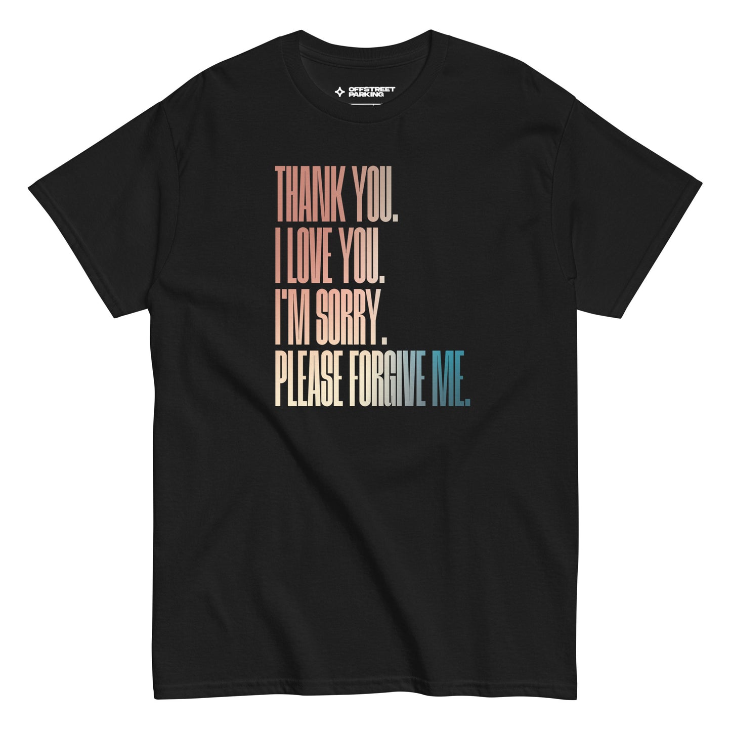 Ho'oponopono type on unisex classic tee