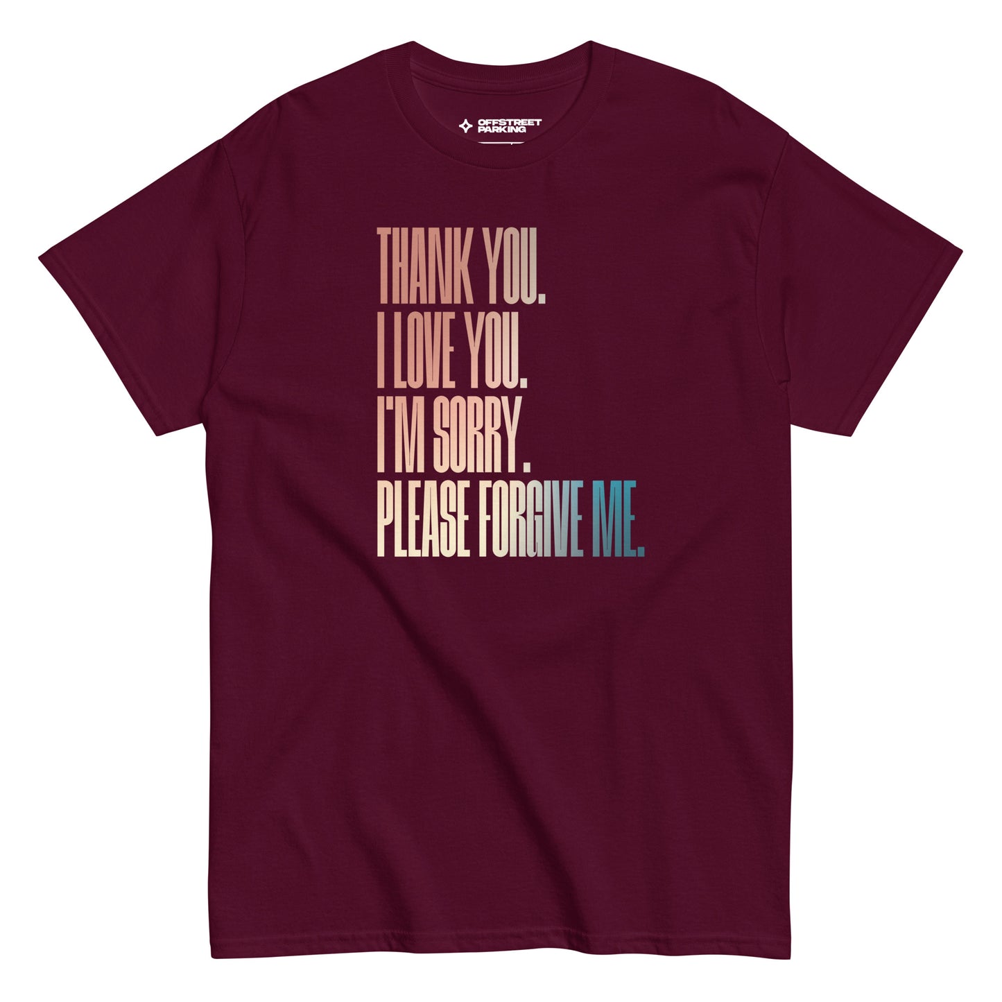 Ho'oponopono type on unisex classic tee