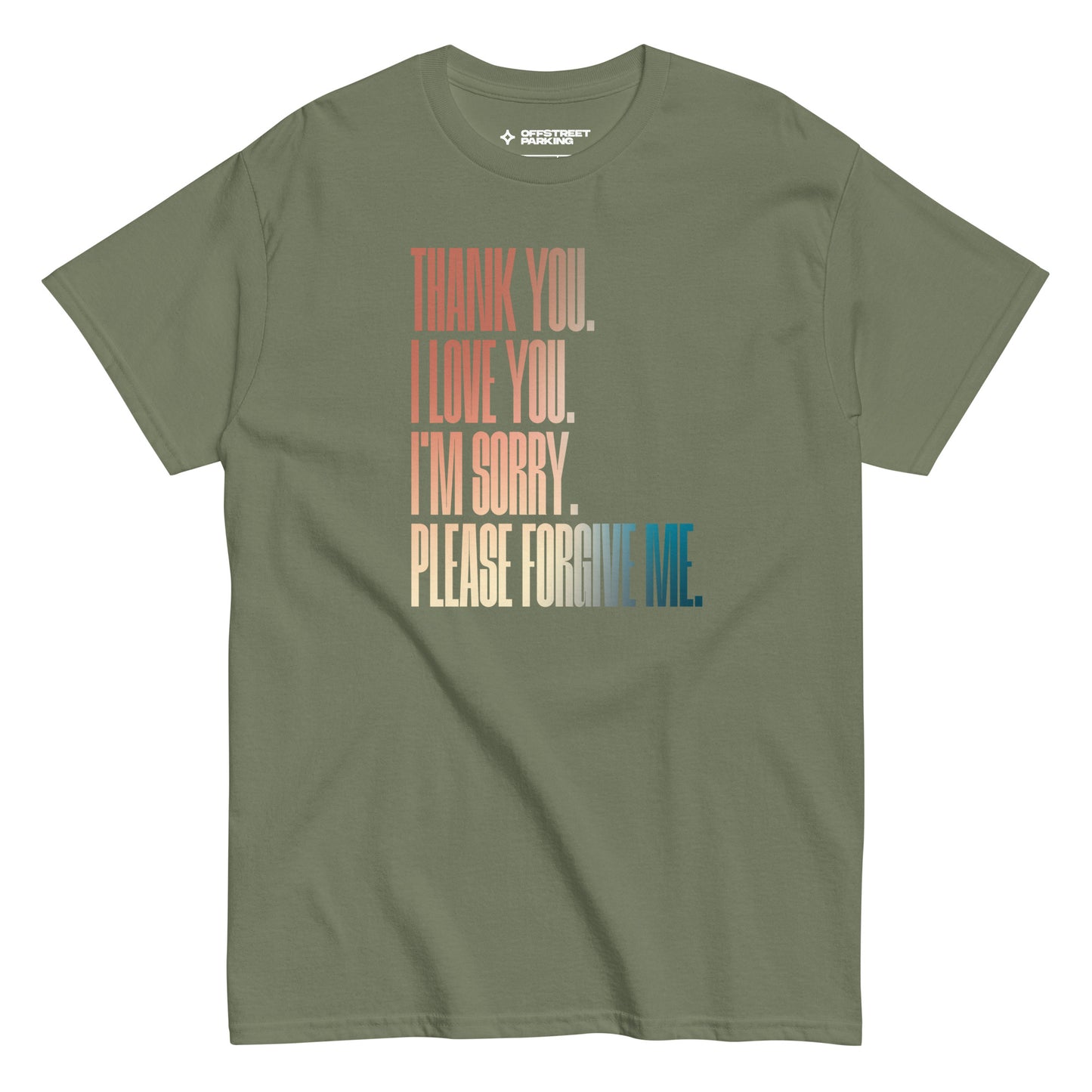 Ho'oponopono type on unisex classic tee