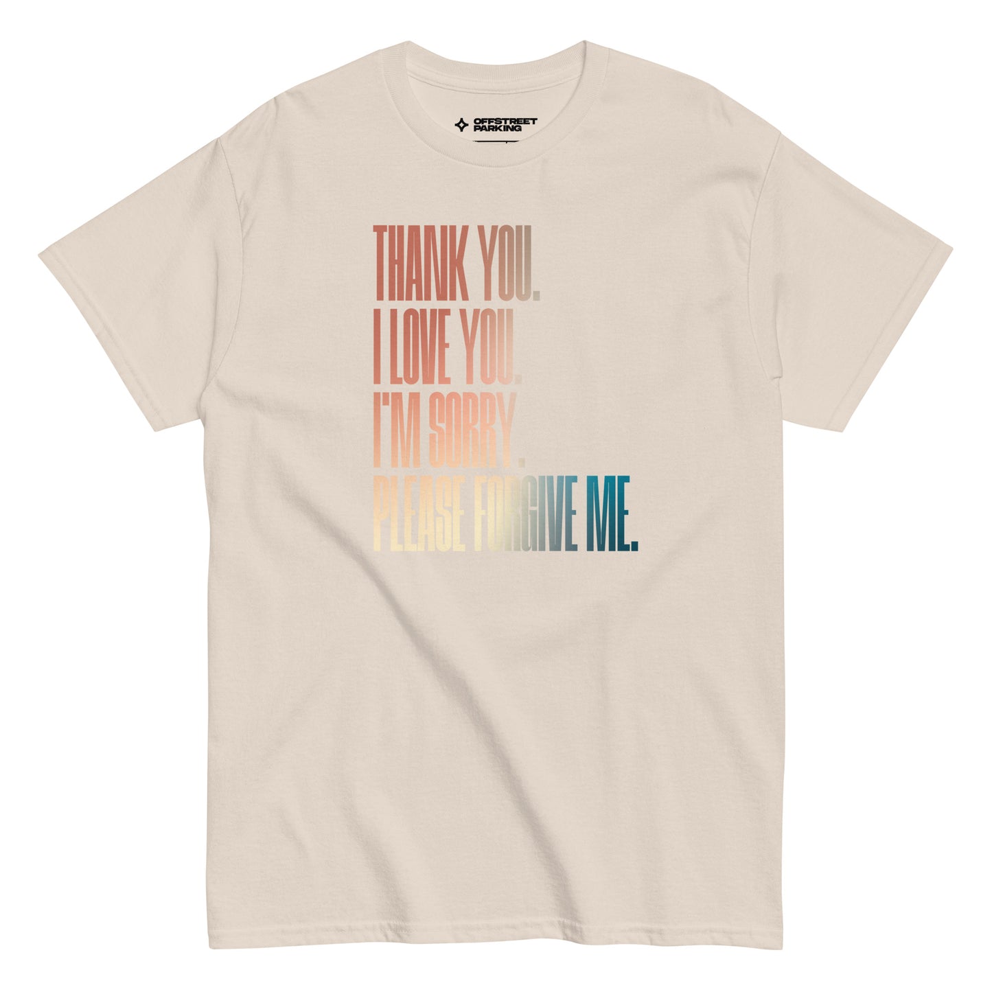 Ho'oponopono type on unisex classic tee