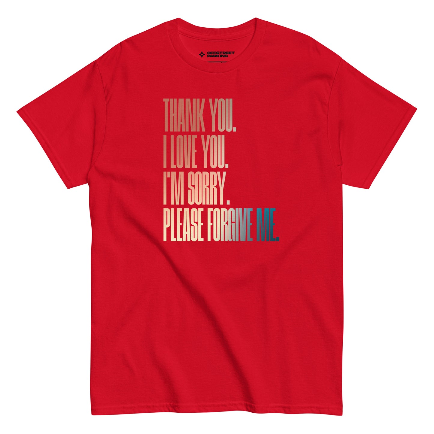 Ho'oponopono type on unisex classic tee