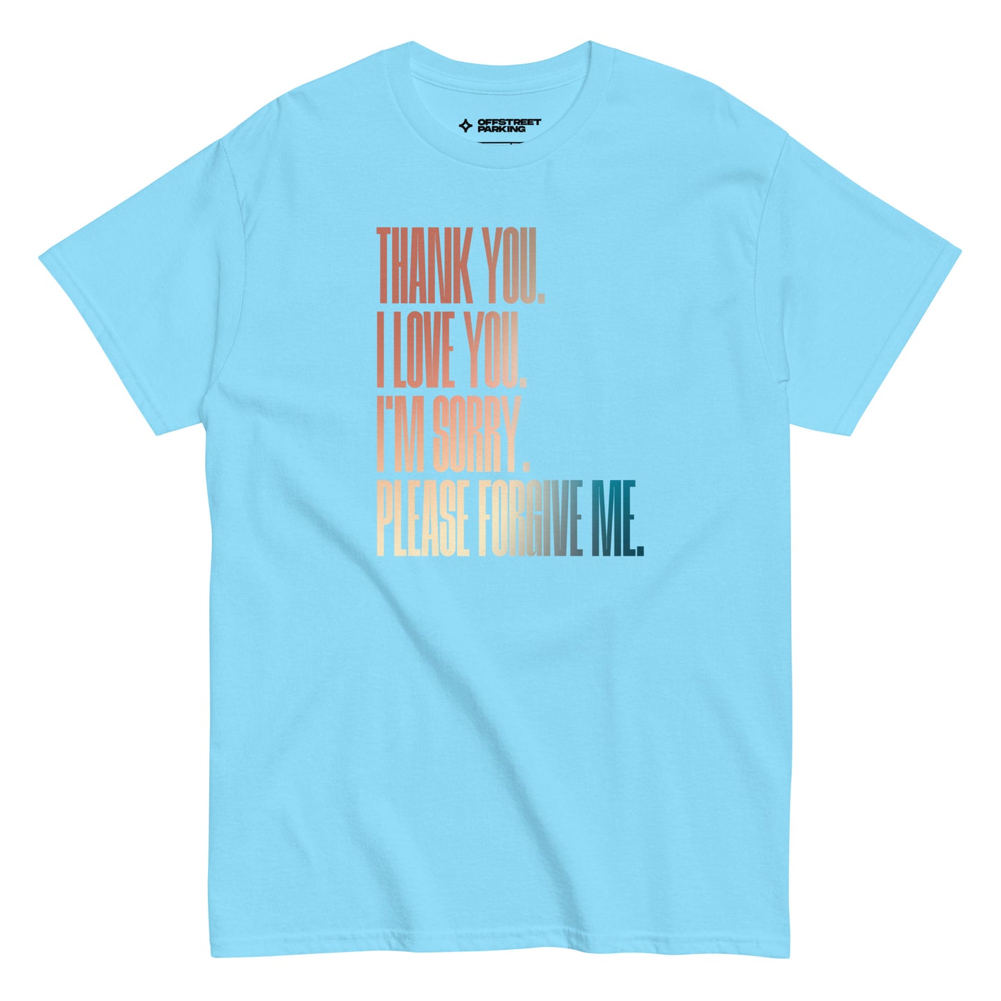 Ho'oponopono type on unisex classic tee