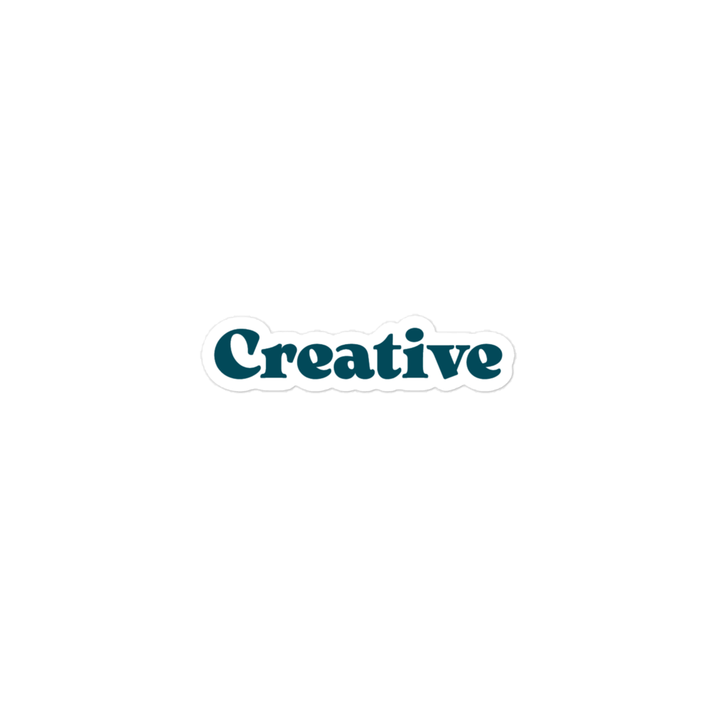 Creative (bubble-free stickers)