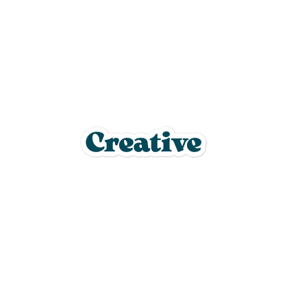 Creative (bubble-free stickers)