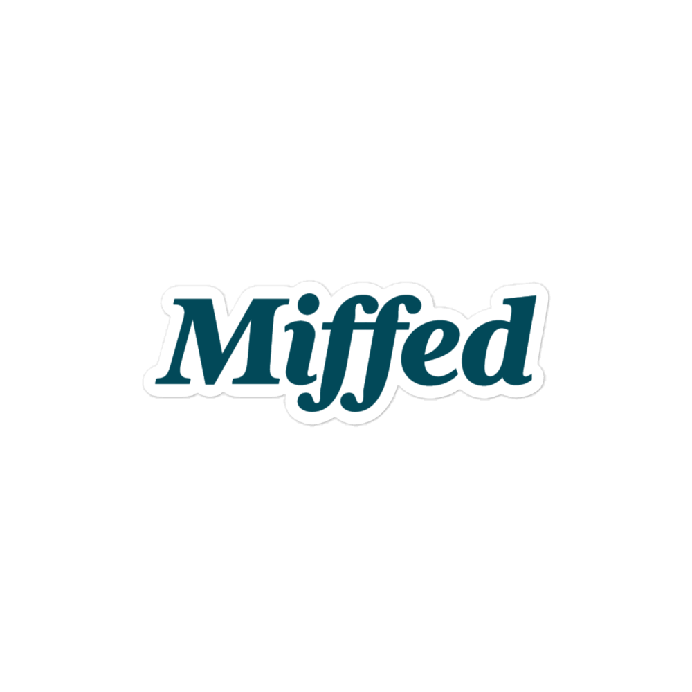 Miffed (bubble-free stickers)