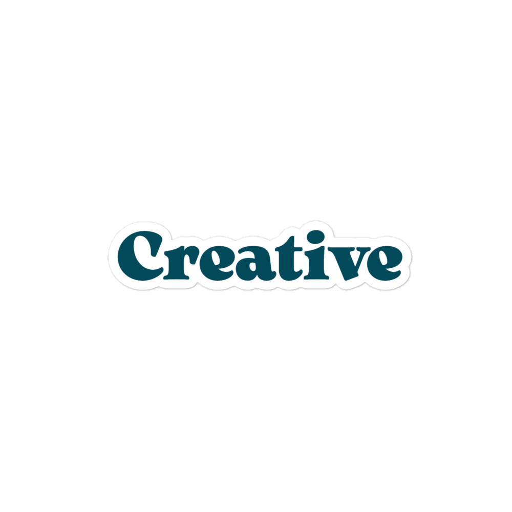 Creative (bubble-free stickers)