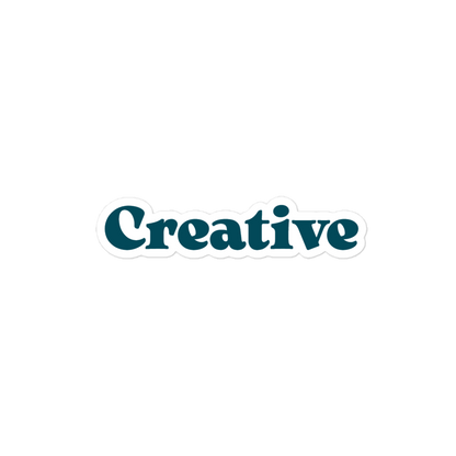 Creative (bubble-free stickers)