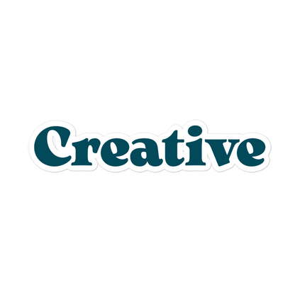 Creative (bubble-free stickers)