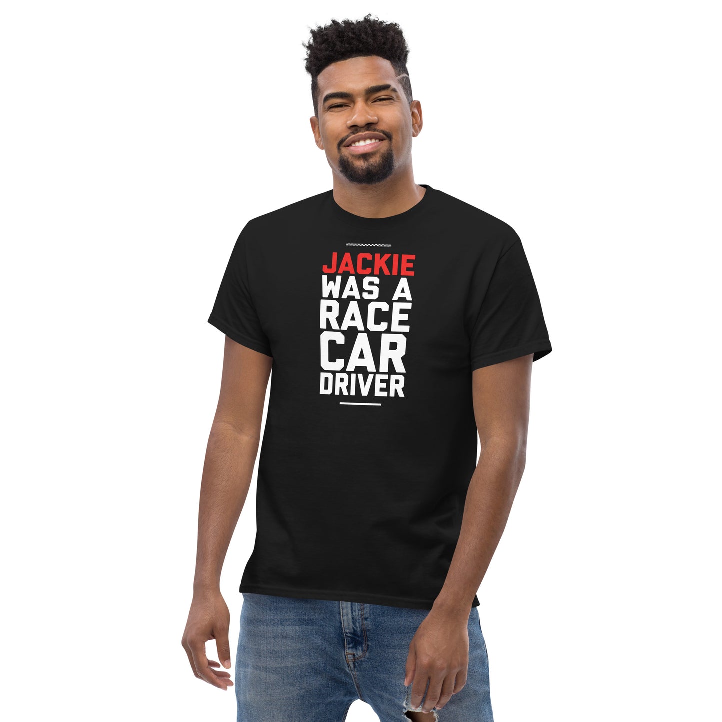 Jackie Was A Race Car Driver tee