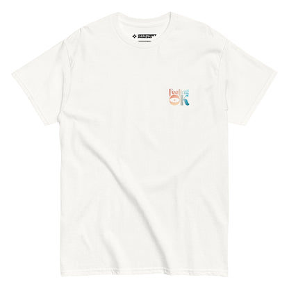 Feeling OK type on unisex classic tee