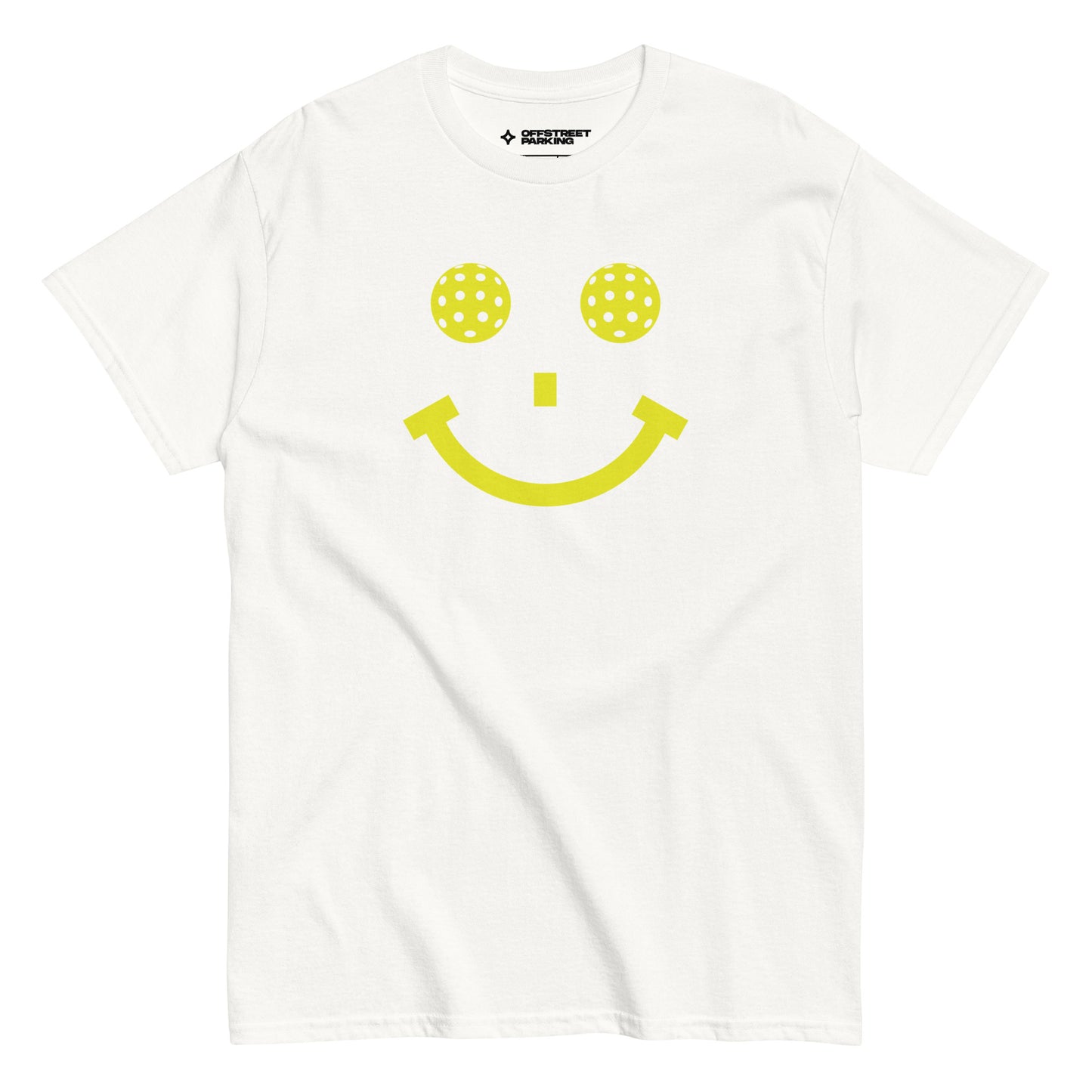 Pickleball Smile on Unisex classic tee