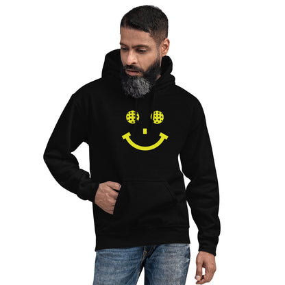 Pickleball Smile on Unisex Hoodie